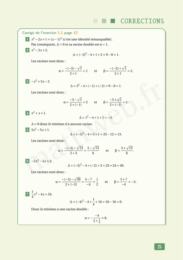 Cours et exercices corrigés de mathématiques en PDF, 1ère Spé Maths