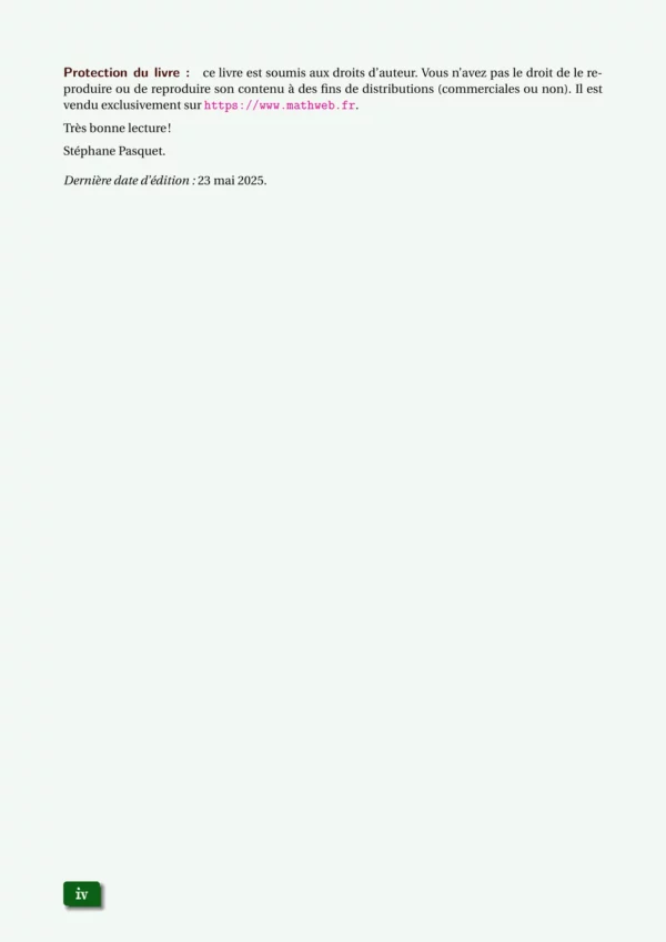 Cours et exercices corrigés de mathématiques en PDF, 1ère Spé Maths
