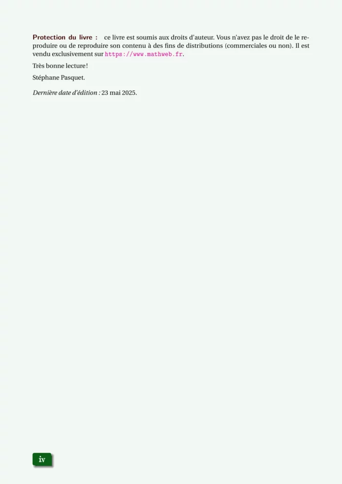 Cours et exercices corrigés de mathématiques en PDF, 1ère Spé Maths