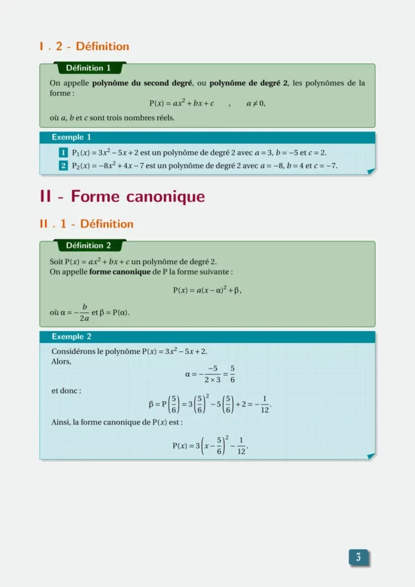 Cours et exercices corrigés de mathématiques en PDF, 1ère Spé Maths
