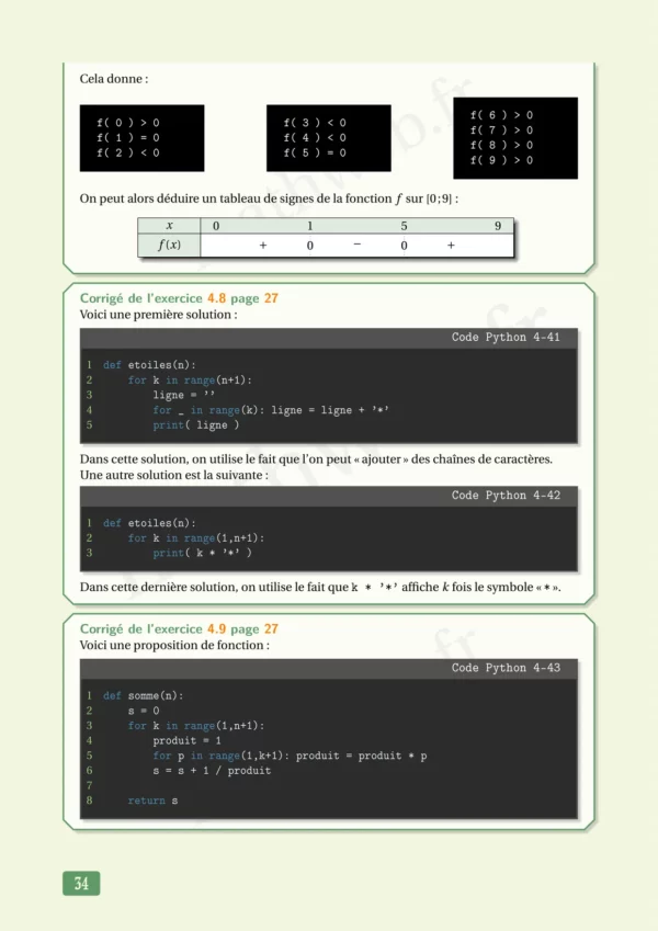 Python appliqué aux mathématiques en Lycée