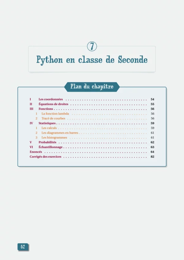 Python appliqué aux mathématiques en Lycée