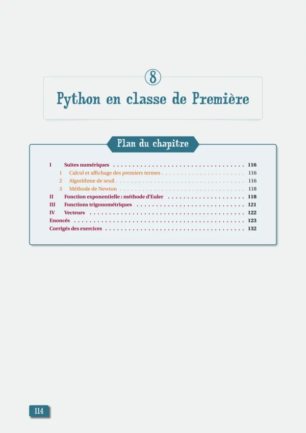 Python appliqué aux mathématiques en Lycée