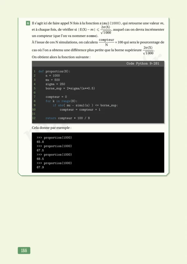 Python appliqué aux mathématiques en Lycée