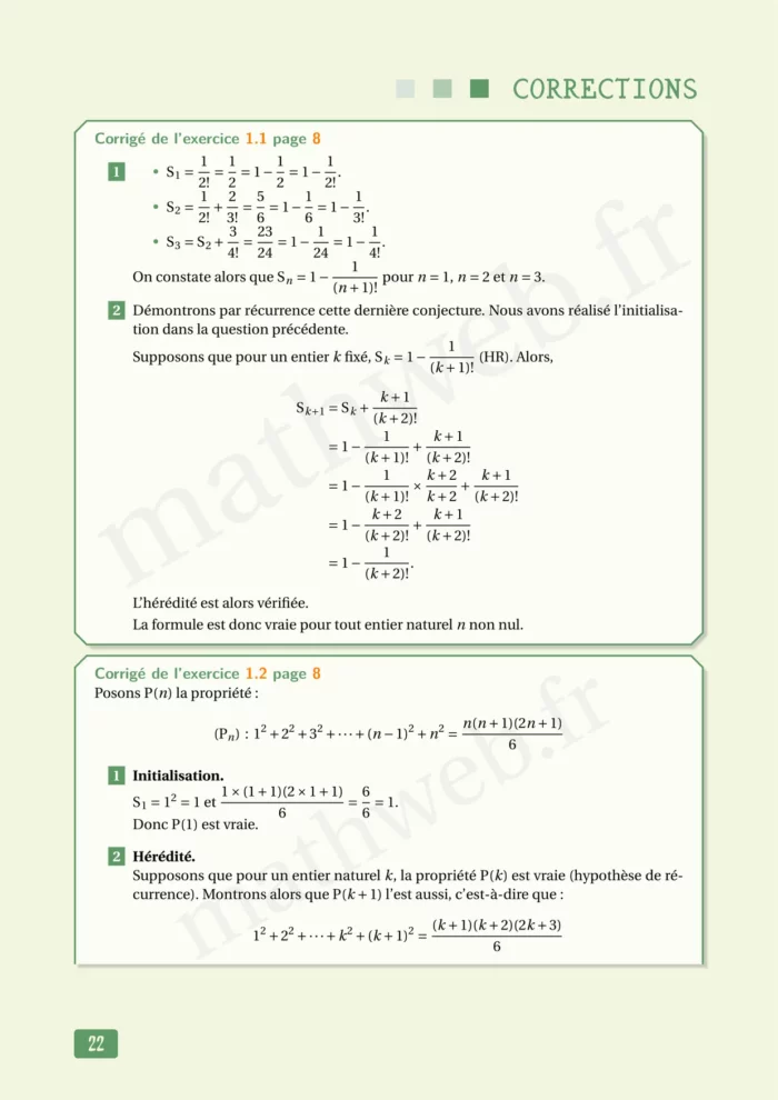Cours et exercices corrigés de mathématiques en PDF, Terminale spé