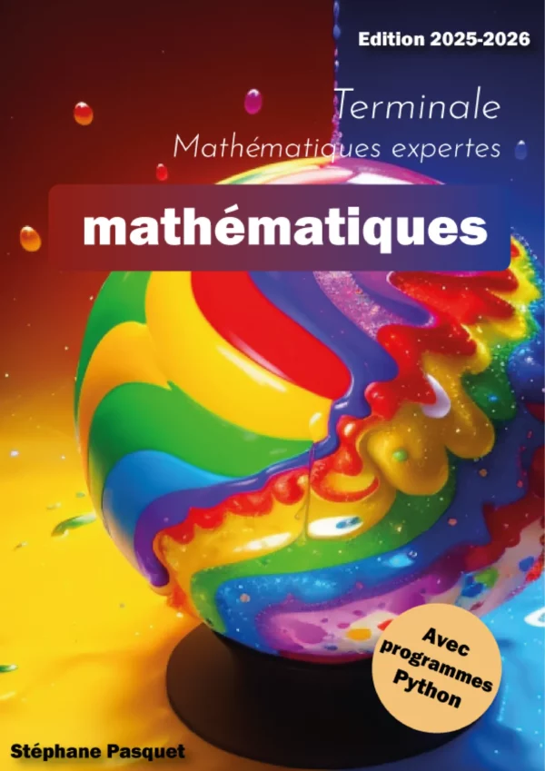 exercices corrigés pdf maths expertes terminale