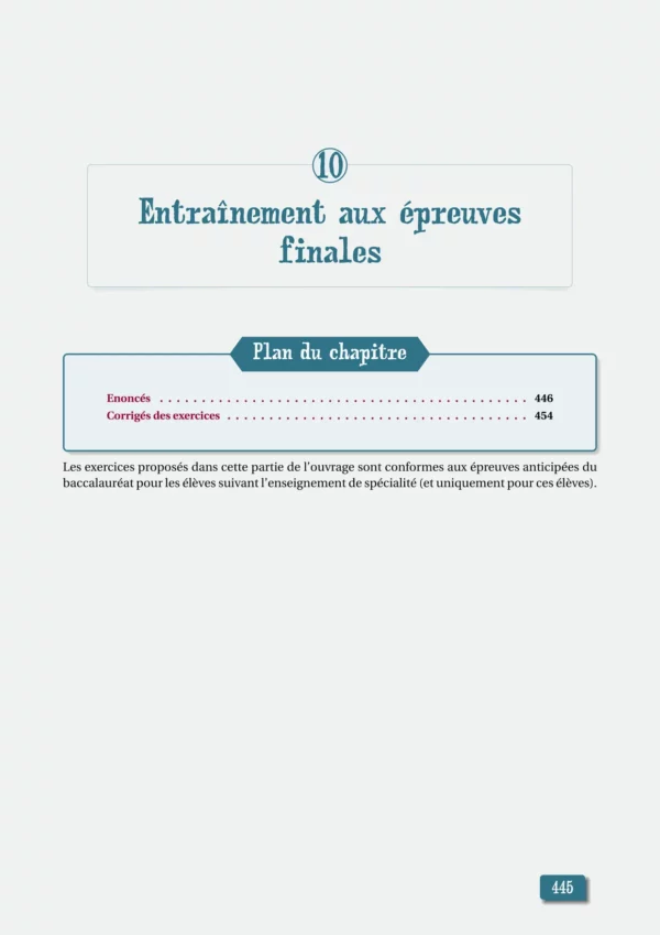 Cours et exercices corrigés de mathématiques en PDF, 1ère Spé Maths