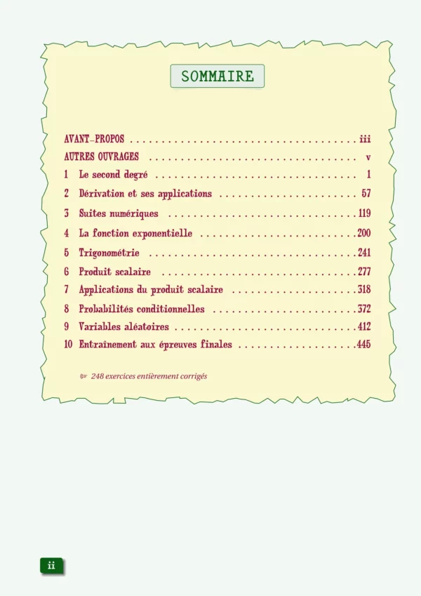 Cours et exercices corrigés de mathématiques en PDF, 1ère Spé Maths