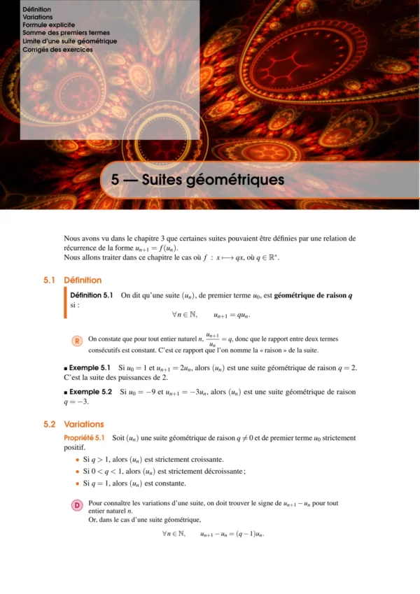 Comprendre les suites au lycée 2025