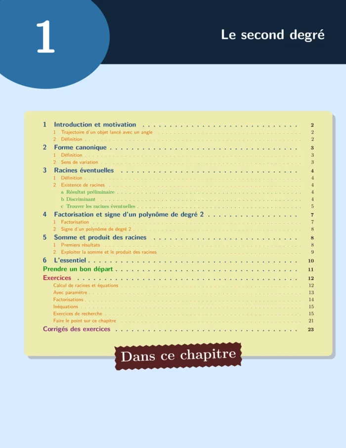 1ere-spe-3 Cours et exercices corrigés de mathématiques en PDF, 1ère Spé Maths
