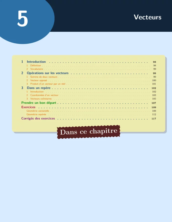 seconde-11 Cours et exercices corrigés de mathématiques en PDF, Seconde générale