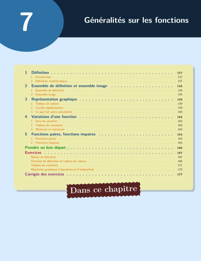 seconde-13 Cours et exercices corrigés de mathématiques en PDF, Seconde générale