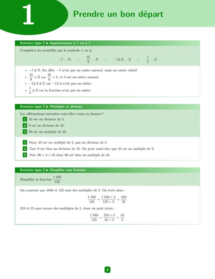 seconde-5 Cours et exercices corrigés de mathématiques en PDF, Seconde générale