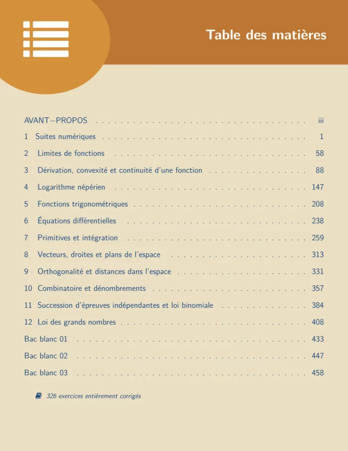 Cours et exercices corrigés de mathématiques en PDF, Terminale spé