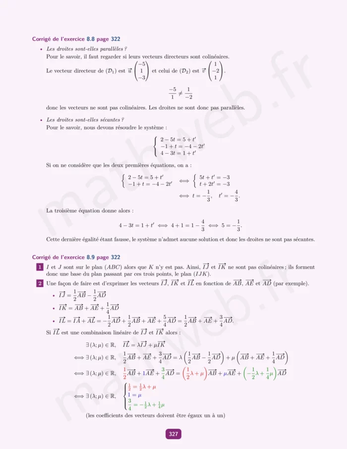 Cours et exercices corrigés de mathématiques en PDF, Terminale spé