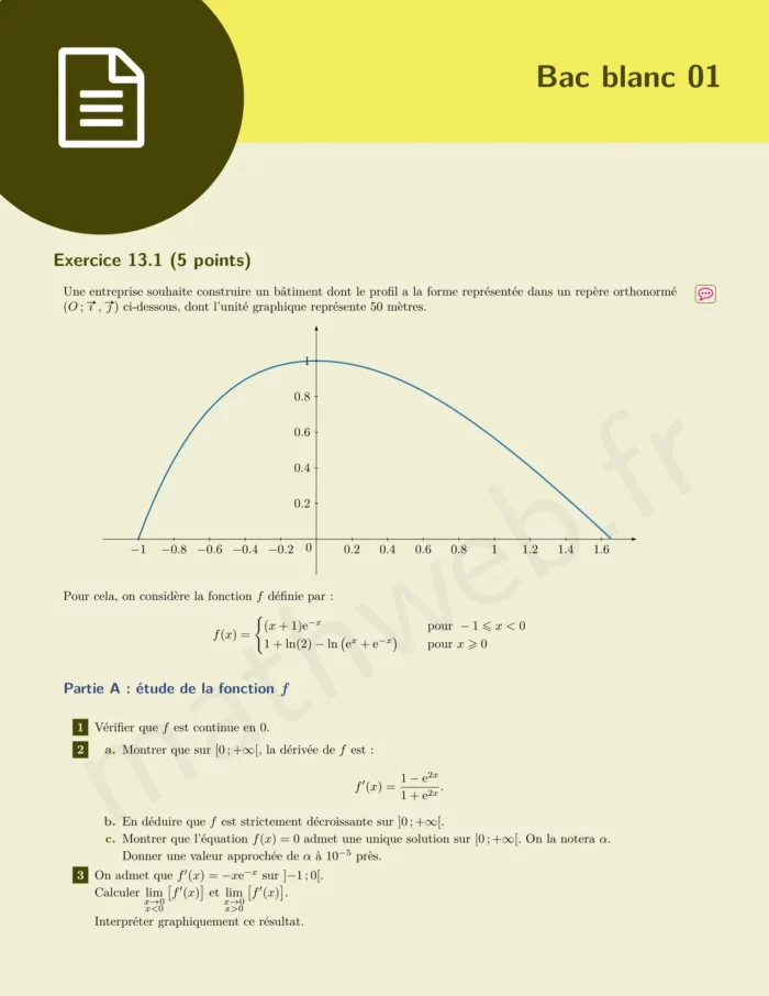 Cours et exercices corrigés de mathématiques en PDF, Terminale spé