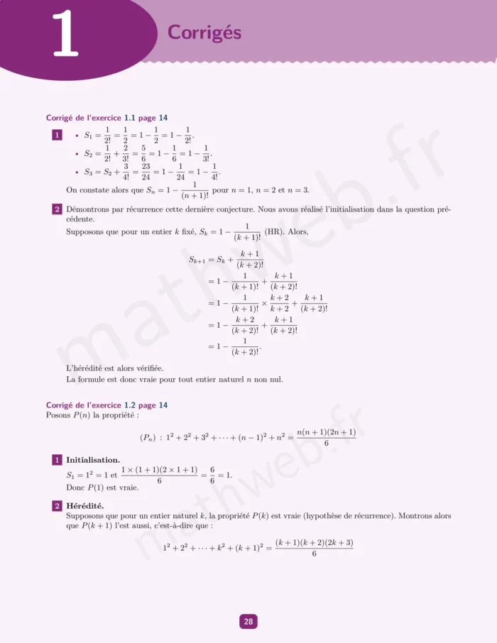 Cours et exercices corrigés de mathématiques en PDF, Terminale spé