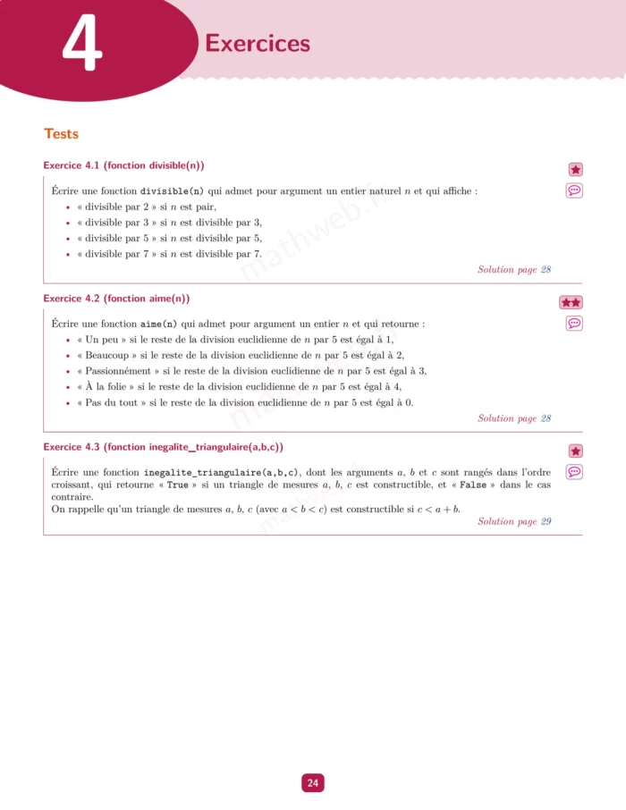 python-10 Python appliqué aux mathématiques en Lycée