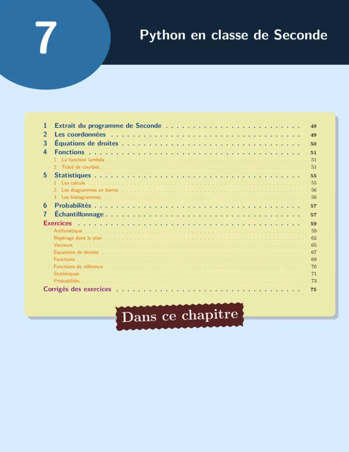 python-13 Python appliqué aux mathématiques en Lycée
