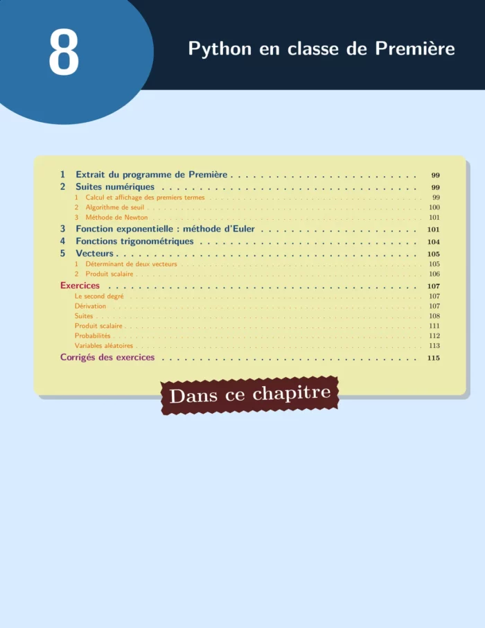 python-16 Python appliqué aux mathématiques en Lycée