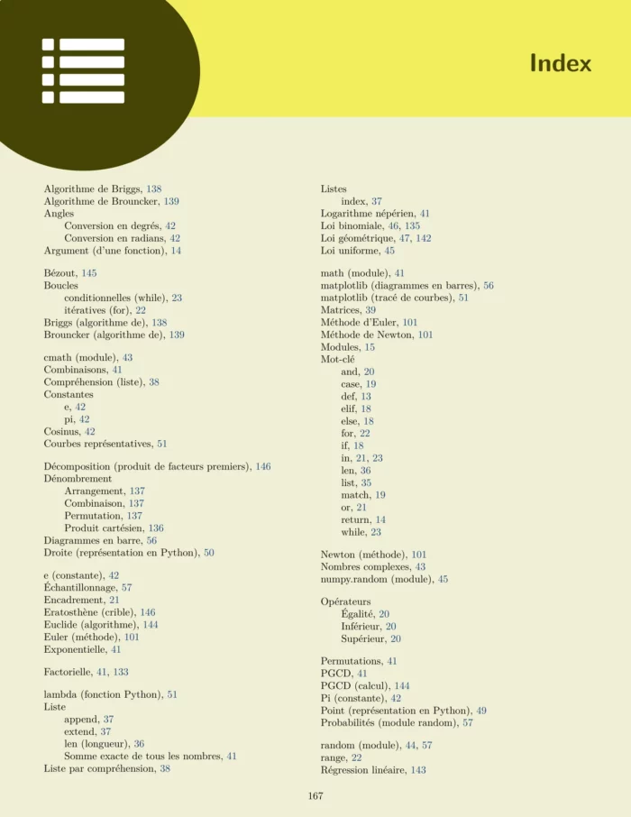 python-19 Python appliqué aux mathématiques en Lycée