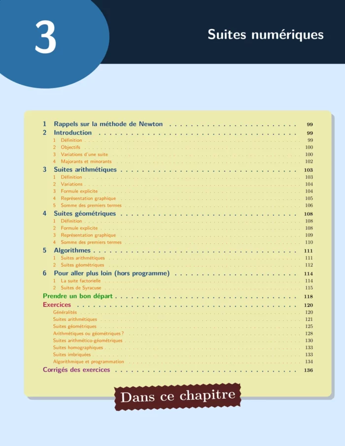 Cours et exercices corrigés de mathématiques en PDF, 1ère Spé Maths